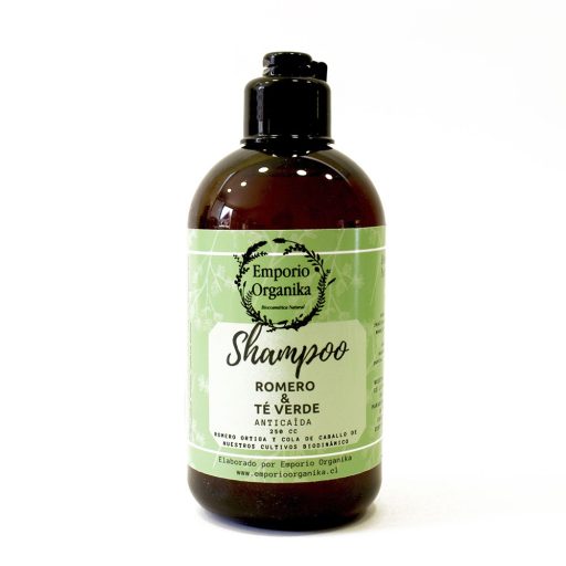 Shampoo Romero & Té Verde Anticaída